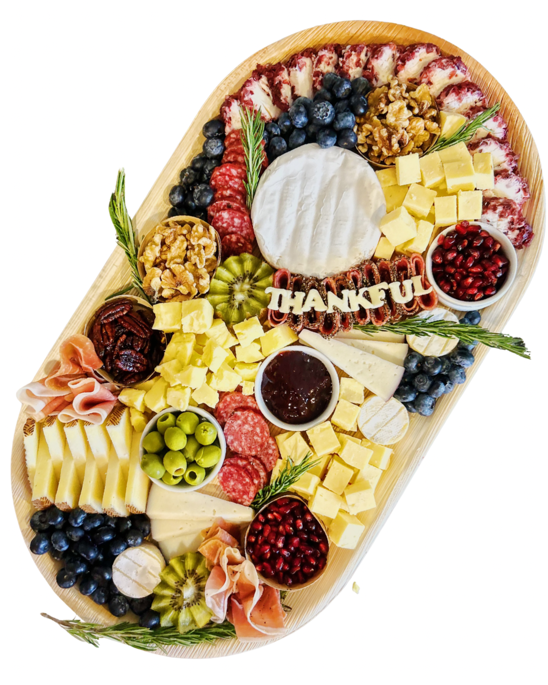 Large Charcuterie Arrangement (22x12" Platter)